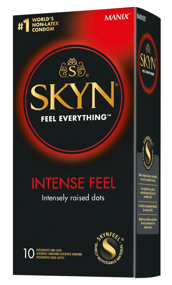 Manix SKYN Intense Feel презервативы, 10 шт.