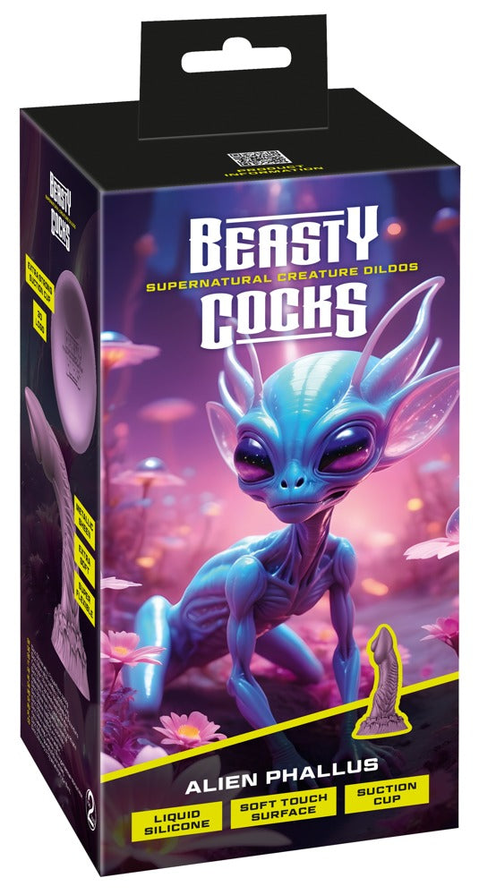 Alien Phallus fantāzijas faloimitators ar piesūcekni