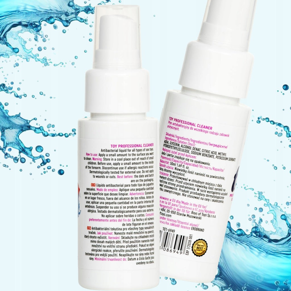 MyLove Toy Cleaner - antibakteriāls rotaļlietu tīrīšanas sprejs 50 ml - Photo 4