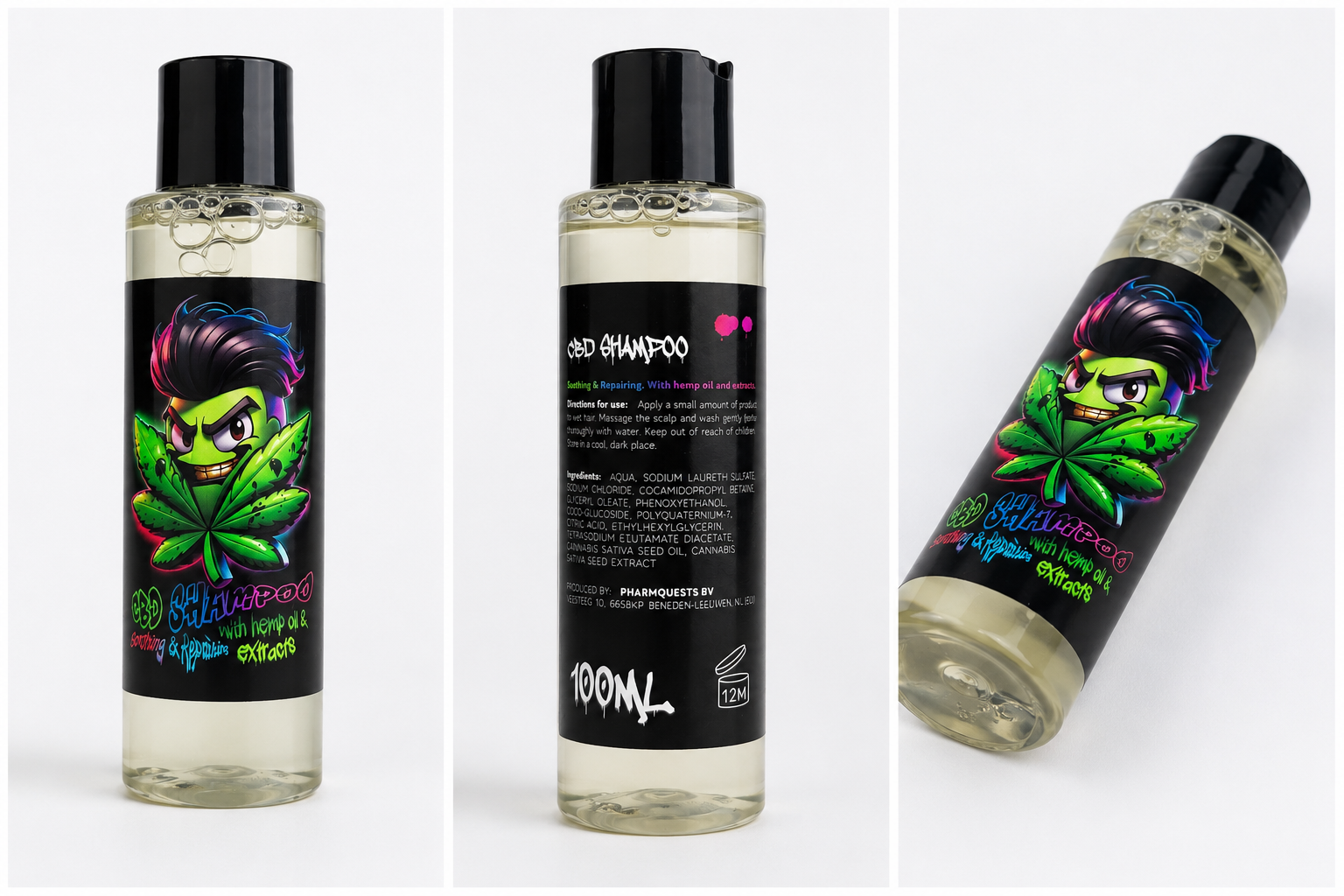 CBD Cannabis šampūns 100 ml - Foto 2