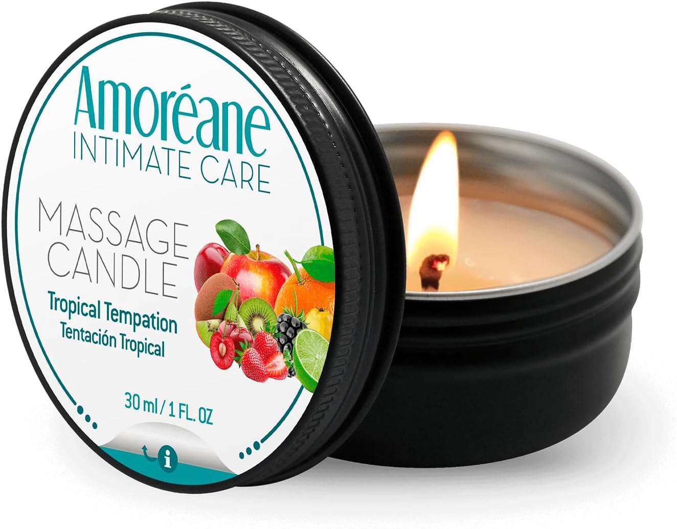 Amoreane Scented Massage Candle Tropical 30 ml