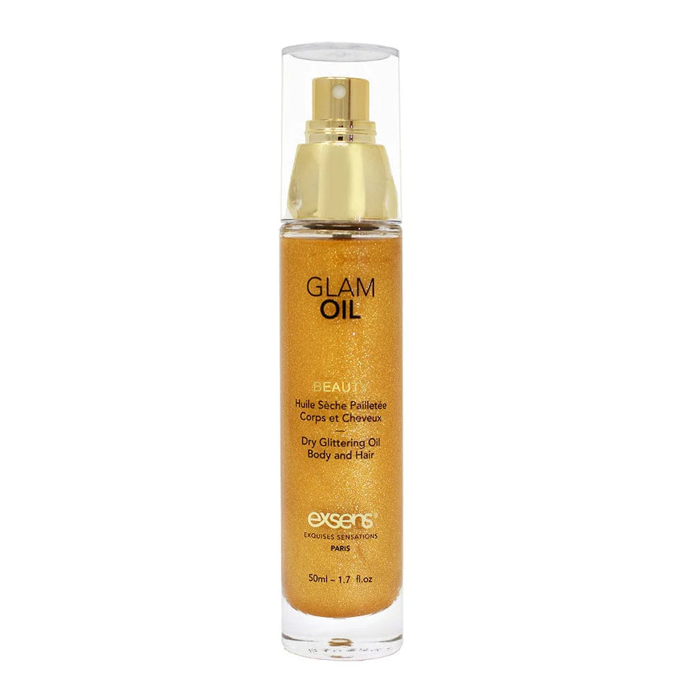 EXSENS Glam Oil zeltaini mirdzoša ķermeņa eļļa 50 ml - Foto 3