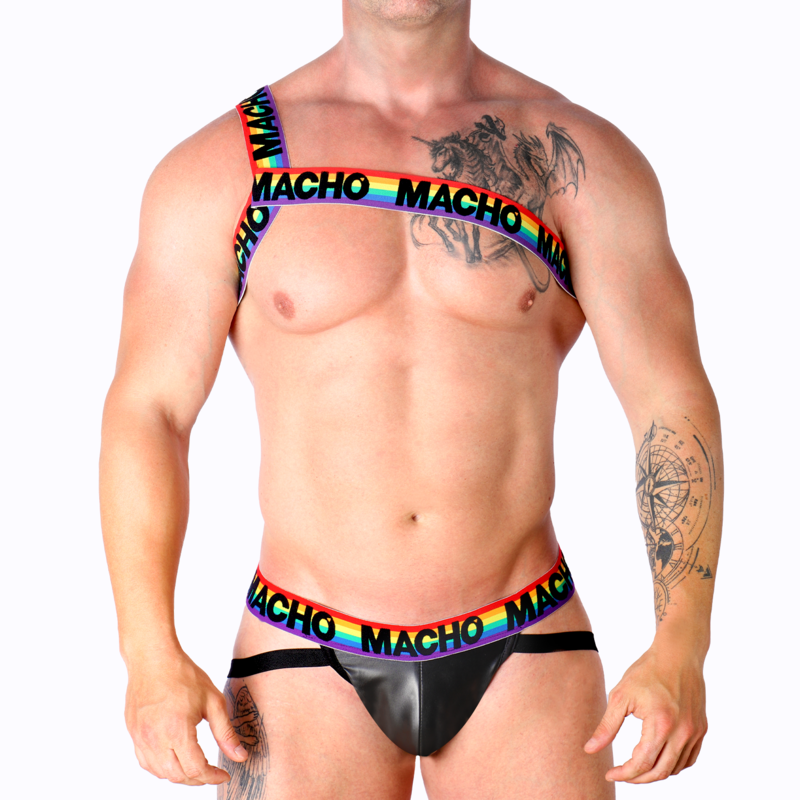 MACHO Roman Pride портупея для тела, L/XL