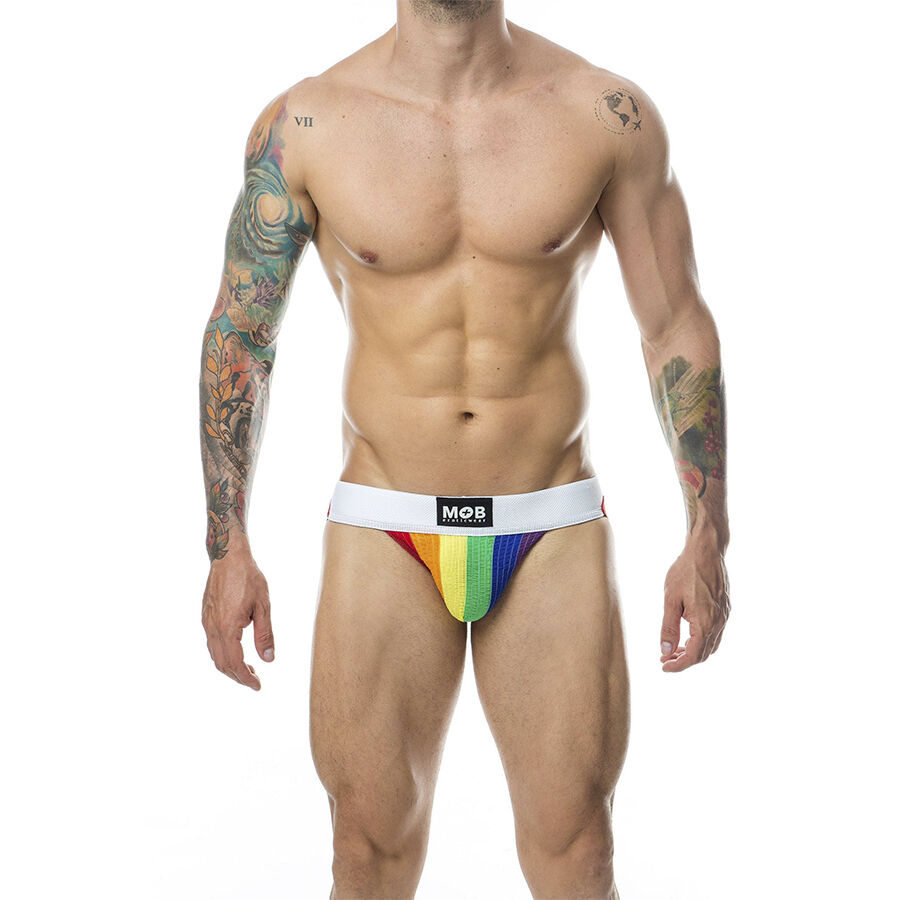 MaleBasics Pride джокстрап, размер S