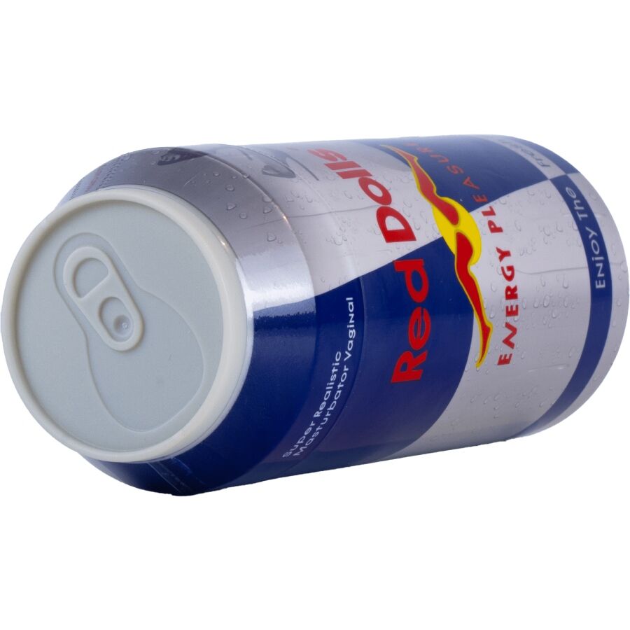 ALIVE - RED DOLL MALE MASTURBATOR VAGINA ENERGETIC DRINK CAN - Photo 5