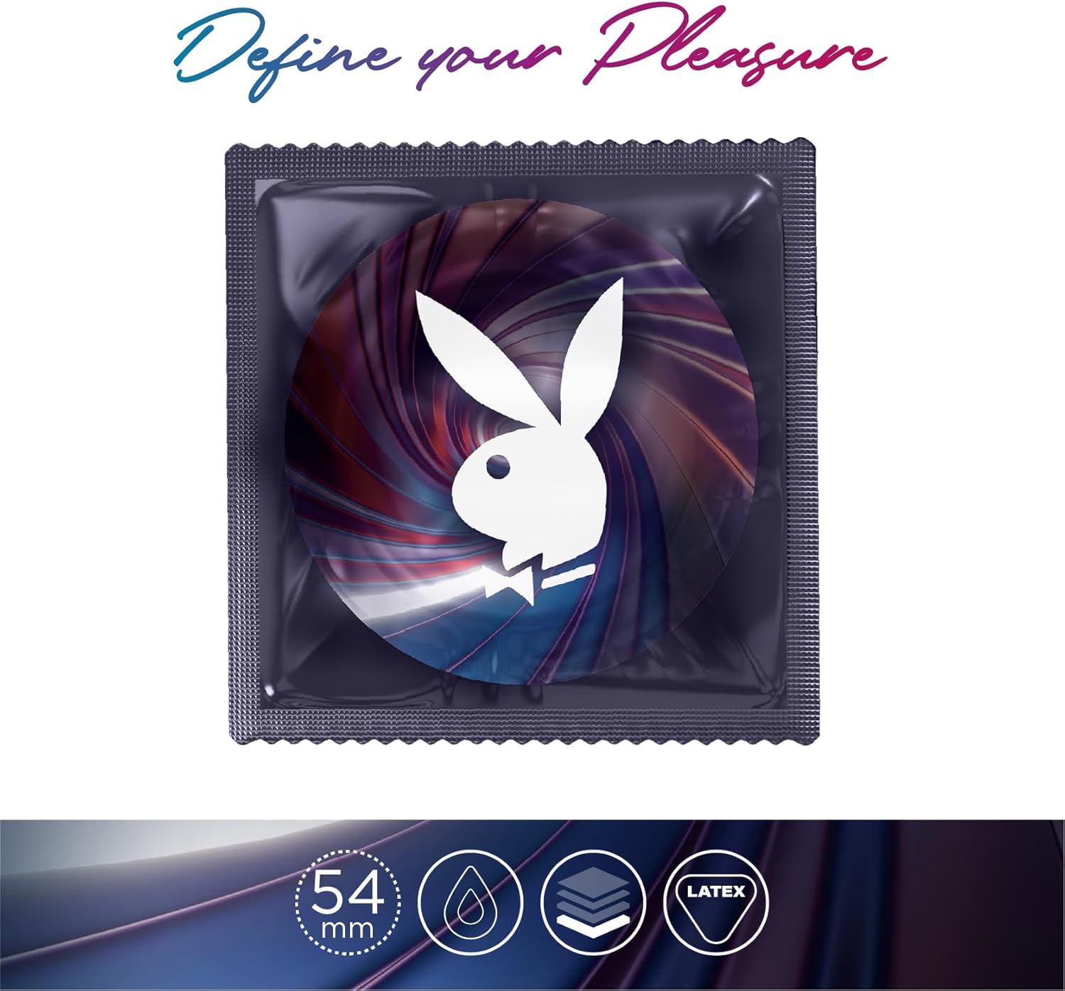 PLAYBOY Spin-ON prezervatīvi 54 mm 12 gab. - Photo 3