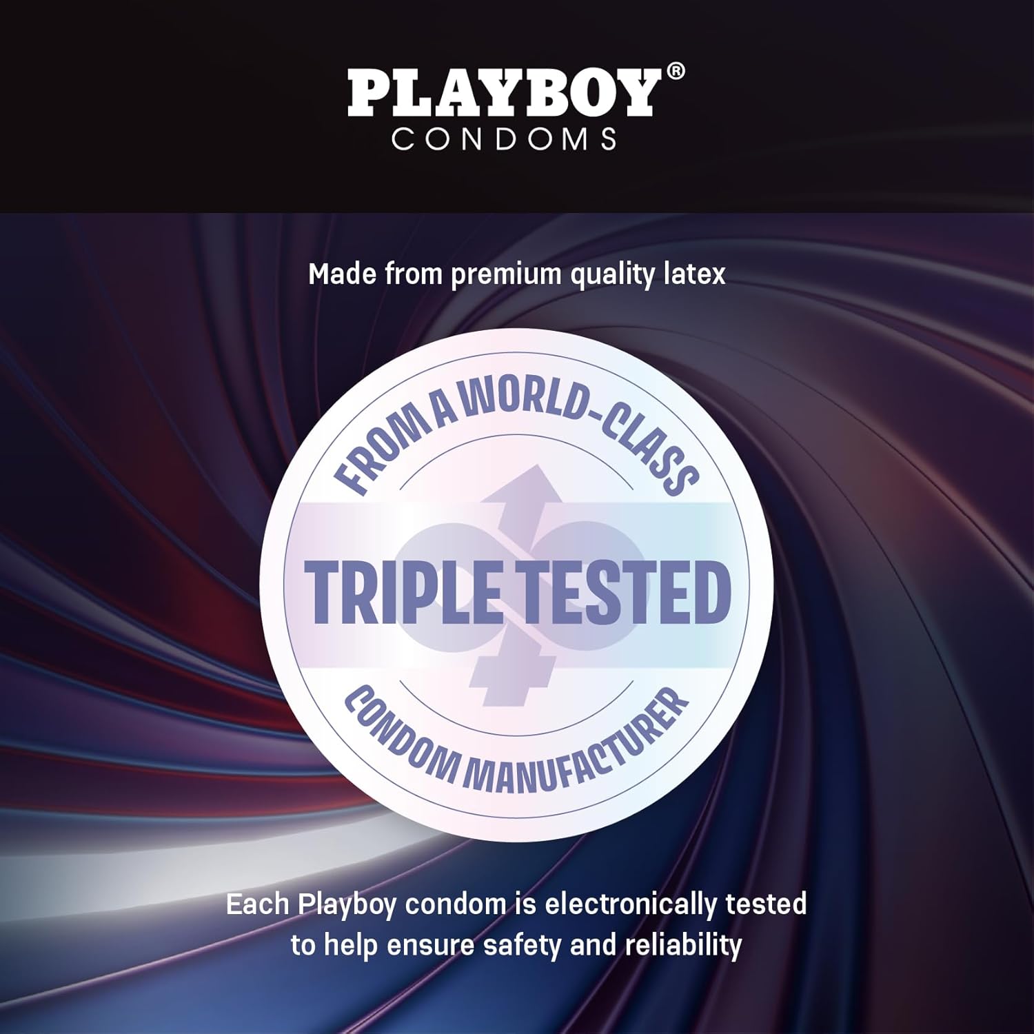PLAYBOY Spin-ON prezervatīvi 54 mm 12 gab. - Photo 4